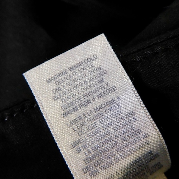 NWT!! SPLENDID Black Skinny Pants Stretch 5 Pocket Styling Minimalist Size 25 - Picture 15 of 16